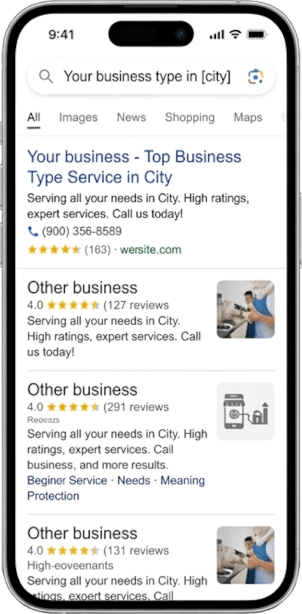 Hero Section Phone